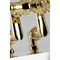 Kingston Brass CC6013T2 Clawfoot Tub Faucet with Hand Shower, Polished Brass CC6013T2 - alternate 4